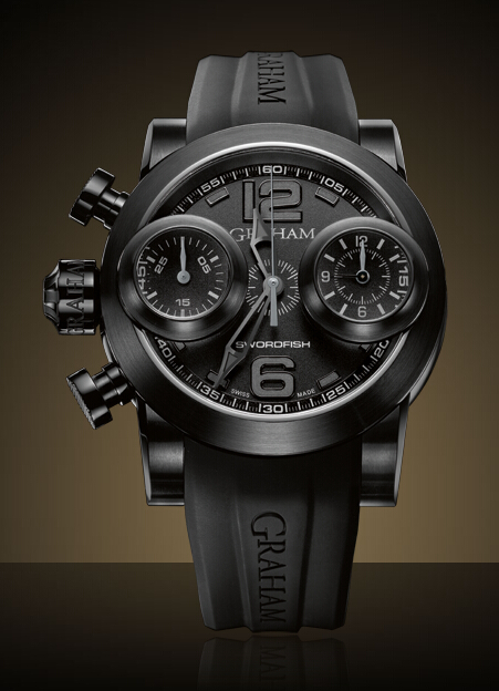 Graham London Swordfish Booster Black - 2SWBB.S36L Men Watch Graham London Swordfish Booster Black - 2SWBB.S36L Men Watch